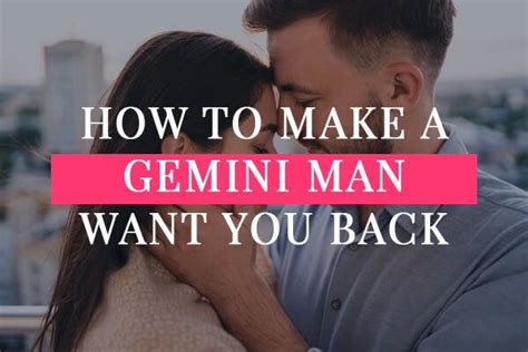 how to get back at a gemini man|gemini man kissing you back.